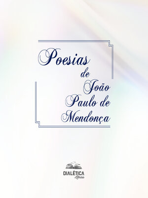 cover image of Poesias de João Paulo de Mendonça